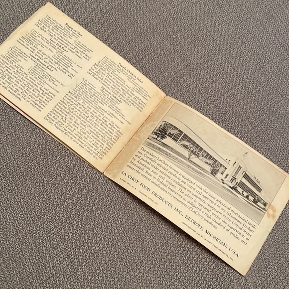 Vintage Recipe Booklet by La Choy Foods THE ART & SECRETS OF CHINESE COOKERY - Picture 11 of 15
